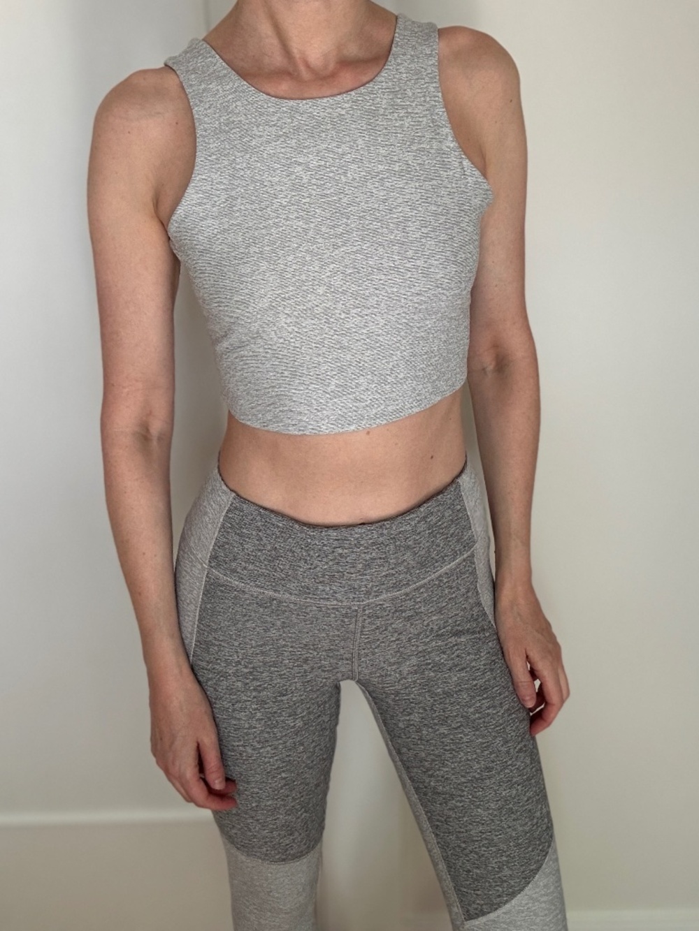 Outdoor Voices Leggings + Venus Crop Top Set | Two Pieces (Size S)